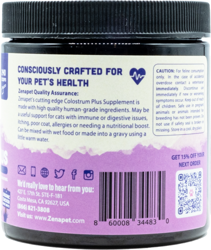 Colostrum Plus Superfood Supplement for Cats