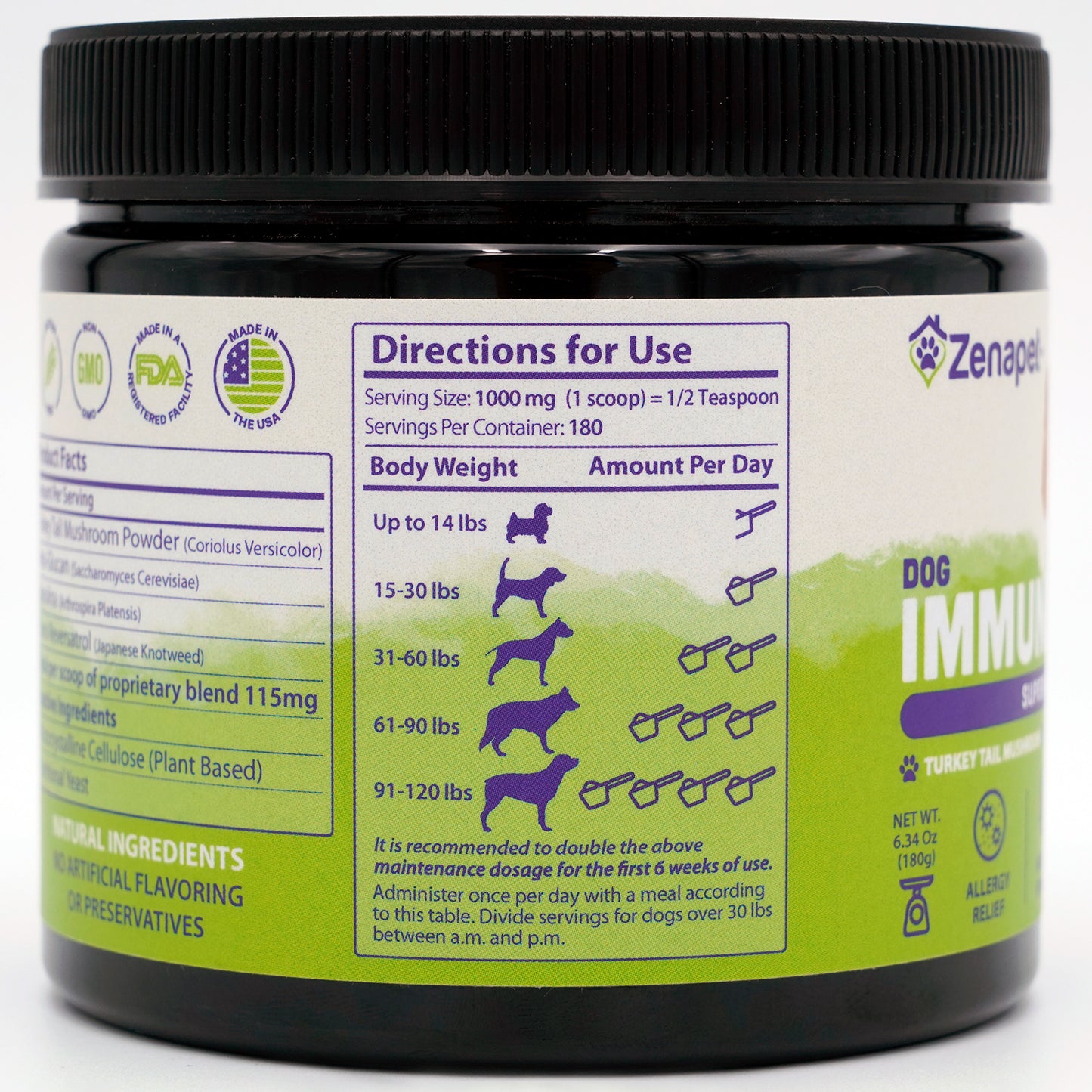 Superfood Allergy & Immune Support Booster for Dogs - 180g