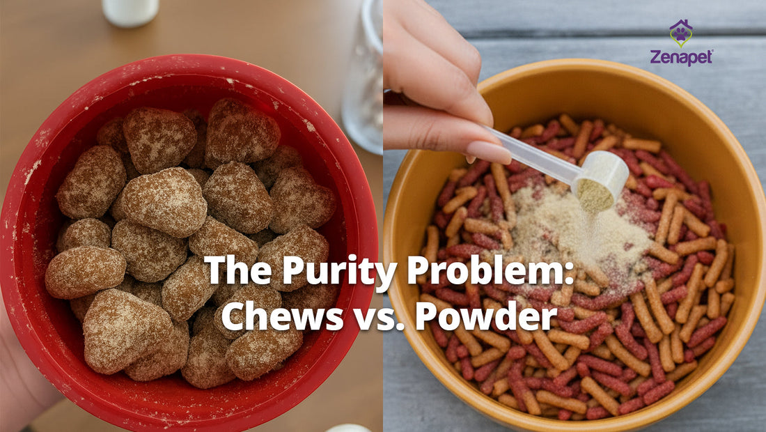The Powder Promise: Why Zenapet's Human-Grade Supplements Are a Better Choice for Your Pet’s Wellness