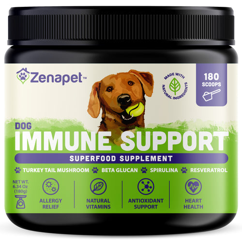 ZENAPET Dog Immune Support Premium Powder Topper
