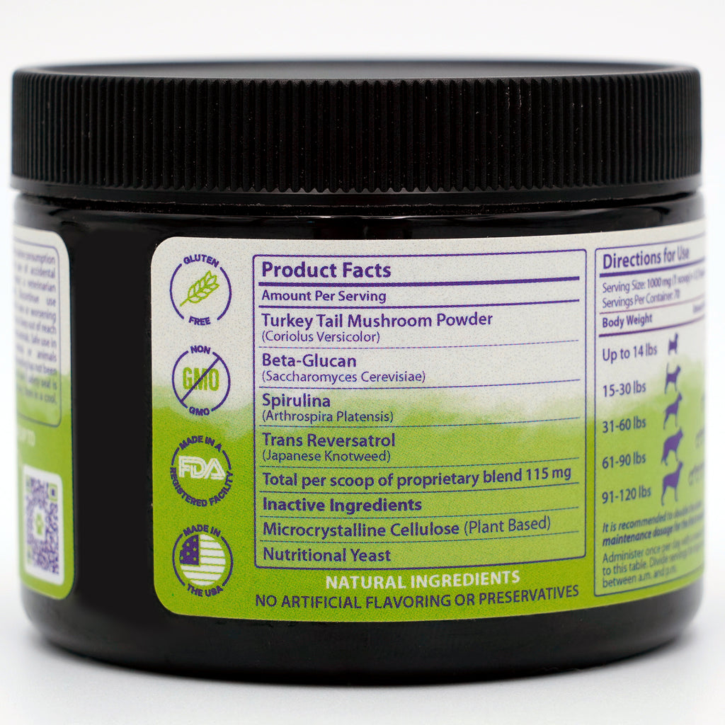 ZENAPET Dog Immune Support Premium Powder Topper