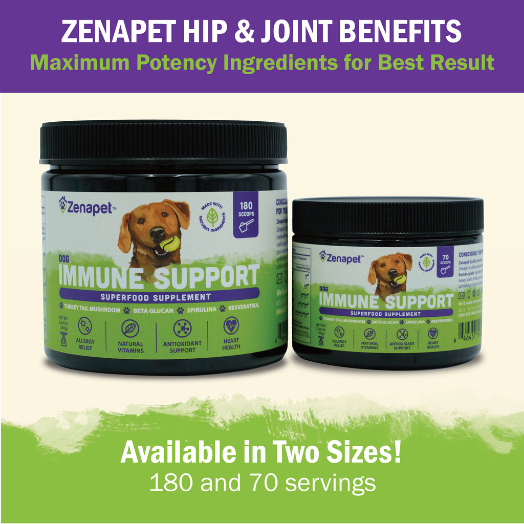 ZENAPET Dog Immune Support Premium Powder Topper